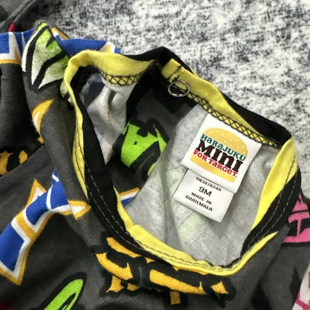 9M‎ NEW Gwen Stefani Harajuku Mini No Doubt Lovers One Piece Jumpsuit Gray Baby